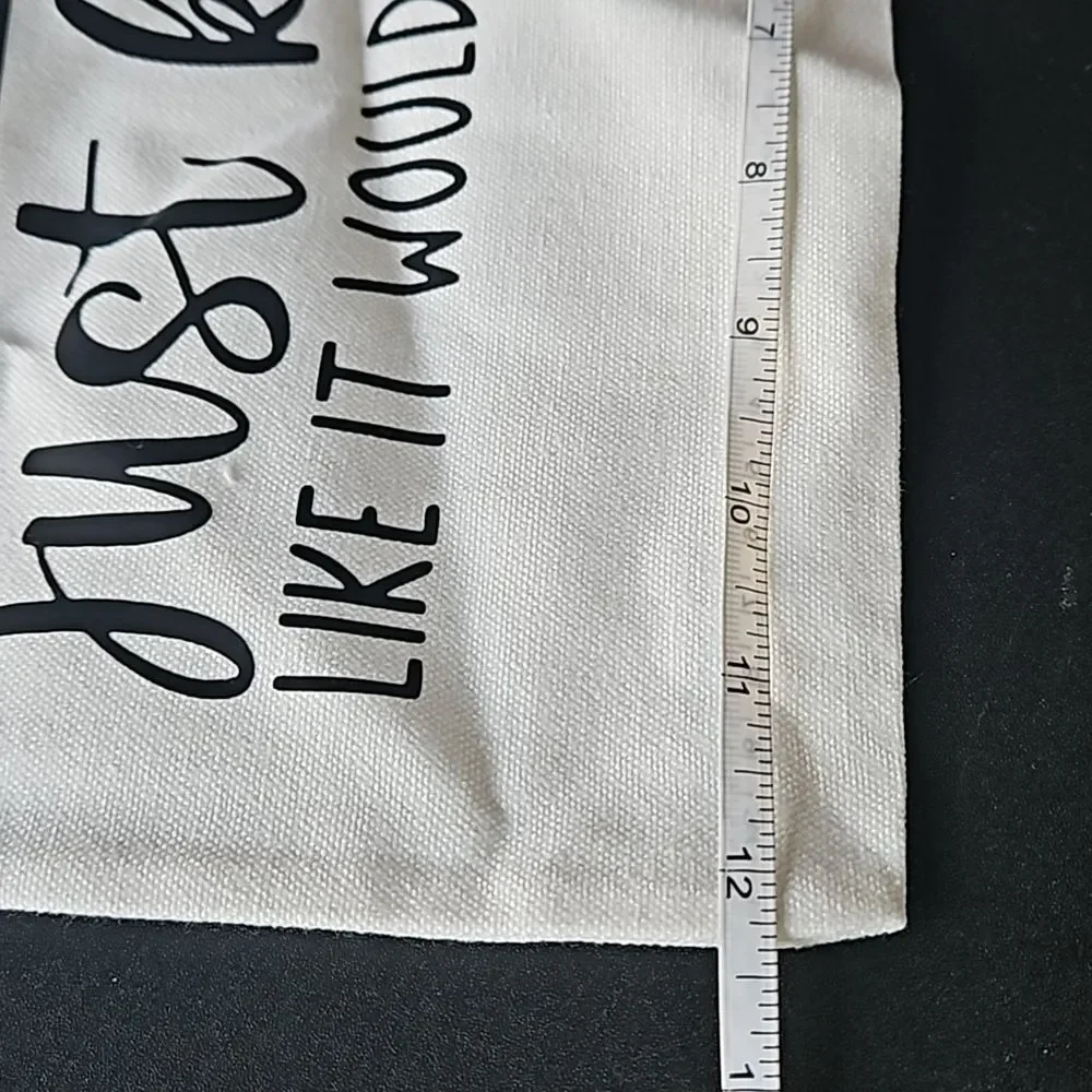 Emotional Baggage Canvas Tote NWOT